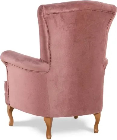 Kreslo Panama 1, starorůžová (monolith 63)