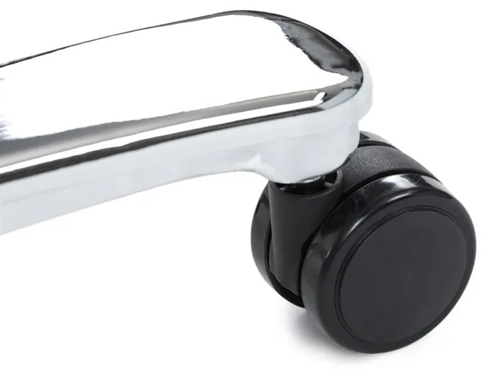 Kancelárske kreslo RYZAR — ekokoža, sivá, nosnosť 150 kg