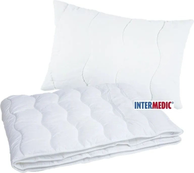 Letný Medic set paplón + vankúš z bavlny – antialergický Veľkosť: 140x220/70x90cm