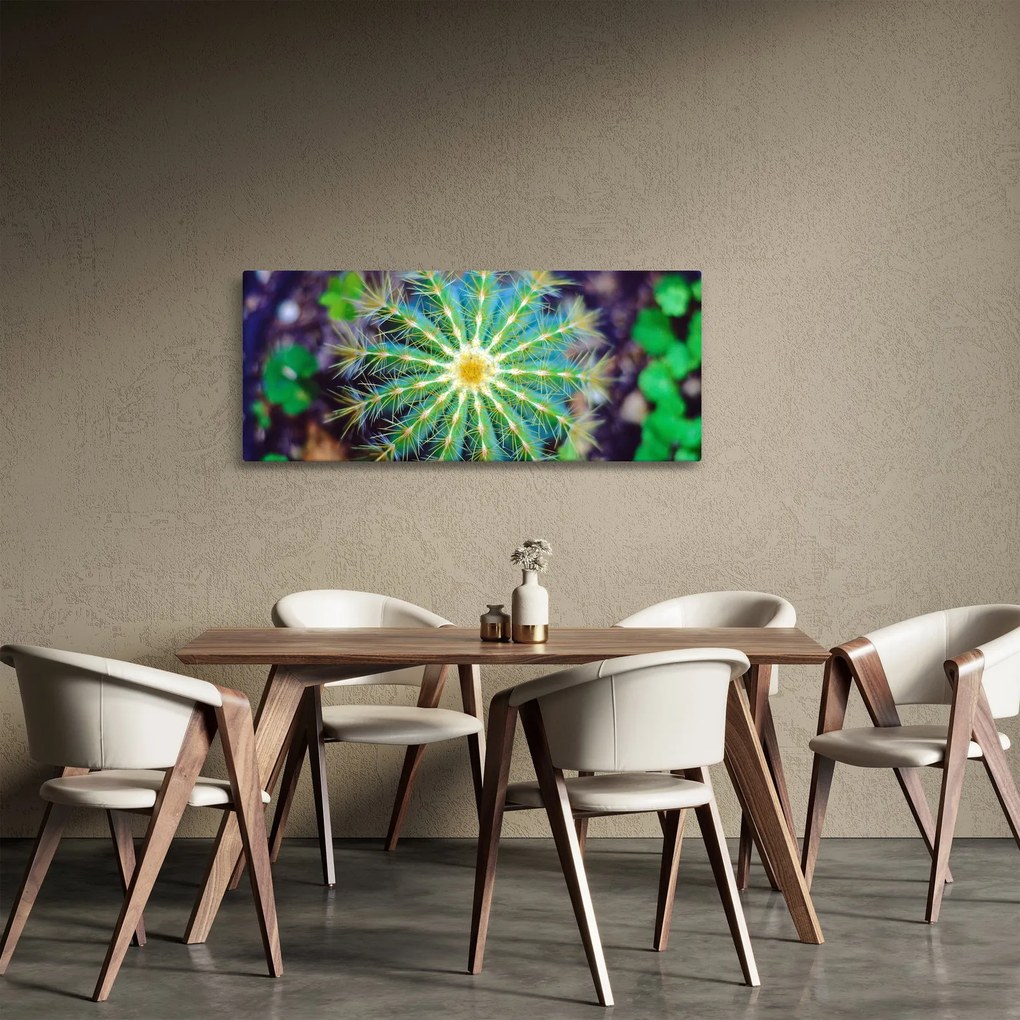 Obraz kaktusu (120x50 cm)
