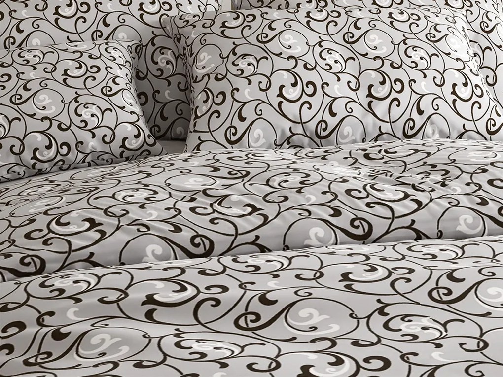 Polybavlnené obliečky ORIENT POLY sivé Rozmer obliečky: 70 x 90 cm | 140 x 200 cm