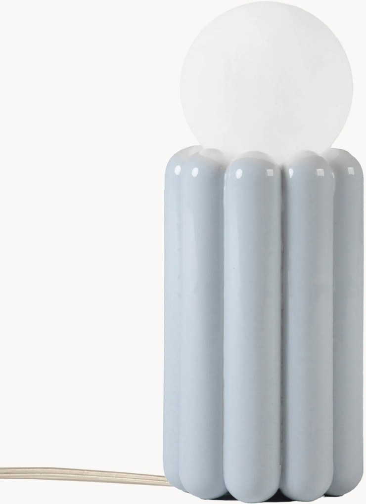Malá stmievateľná stolová lampa Stucco