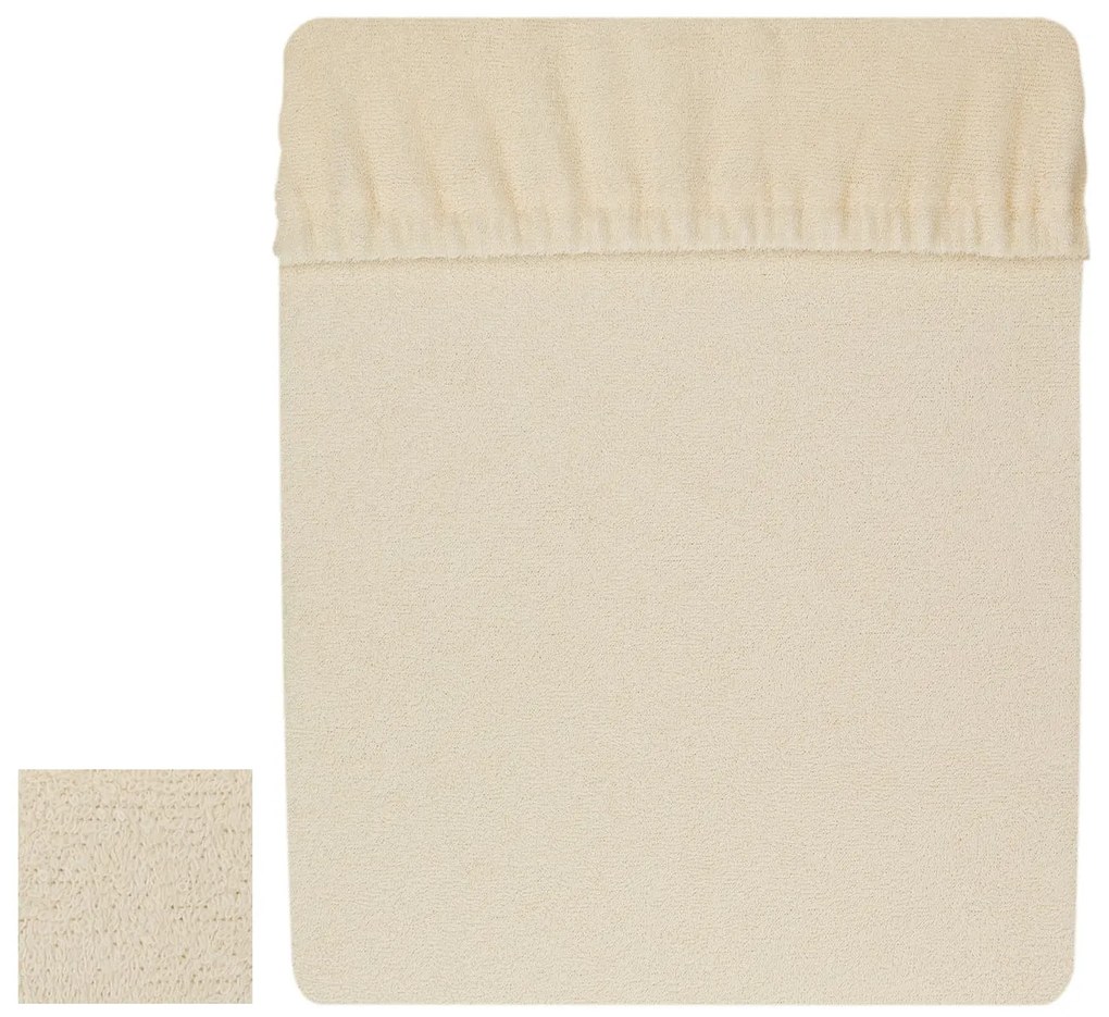 INTERMEDIC SK Prestieradlo Froté Smotanová 180x200 cm