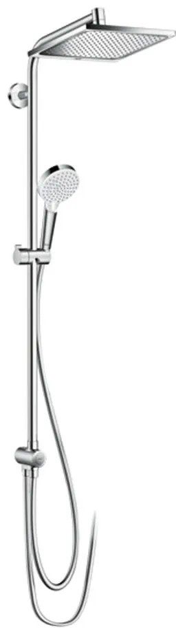 Hansgrohe Crometta E, Showerpipe 240 1jet EcoSmart 9 l/min Reno, chrómová, HAN-27289000