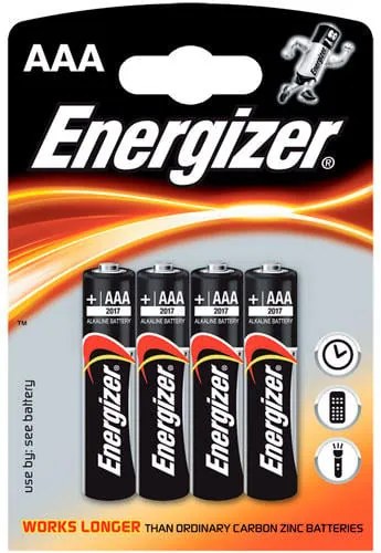 Alkalické batérie Energizer 4x AAA