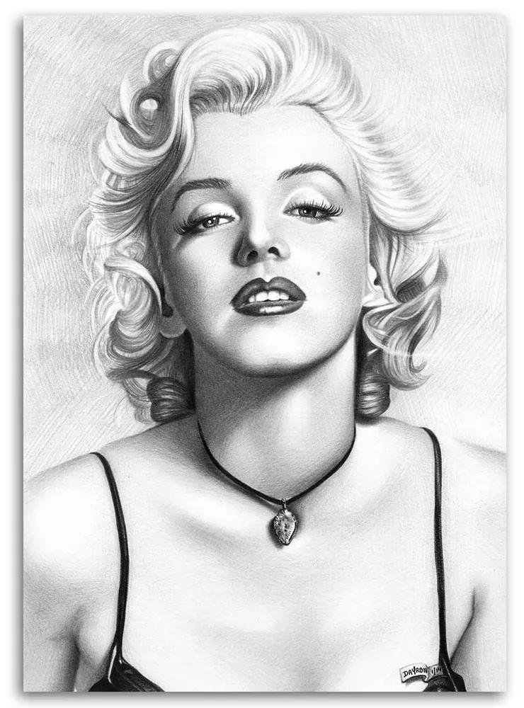 Obraz na plátně Marilyn Monroe herečka - 70x100 cm