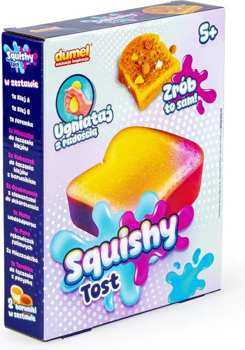 TOST – kreatívna sada Squishy | Stláčacia senzorická antistresová hračka