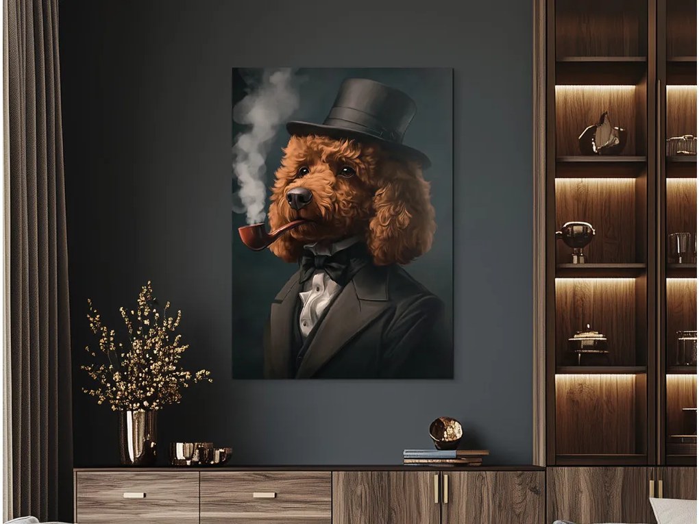 drevko | Obraz Elegantný pudel