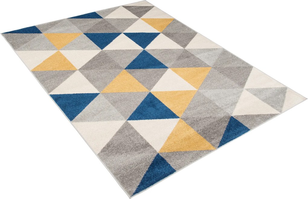 TA Koberec C940B TMAVO_ŠEDÁ/NAVY AZURE Rozmer: 240x330 cm