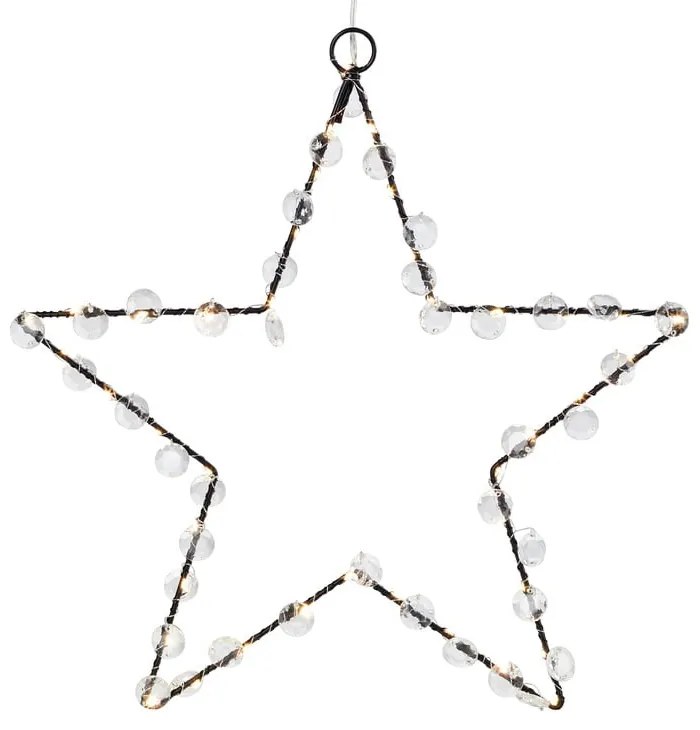 Svetelná LED dekorácia Markslöjd Wivi, výška 28 cm