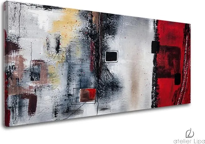 Autorská reprodukcia na plátne ABSTRAKT XOBDO102D1