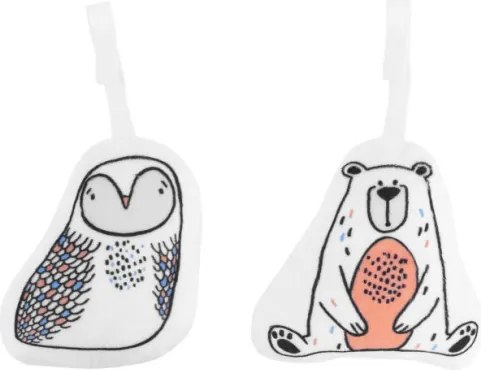 Detské hojdacie kreslo Astrid 35 sivé