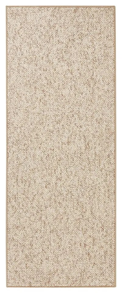 Svetlohnedý behúň 80x200 cm Wolly – BT Carpet