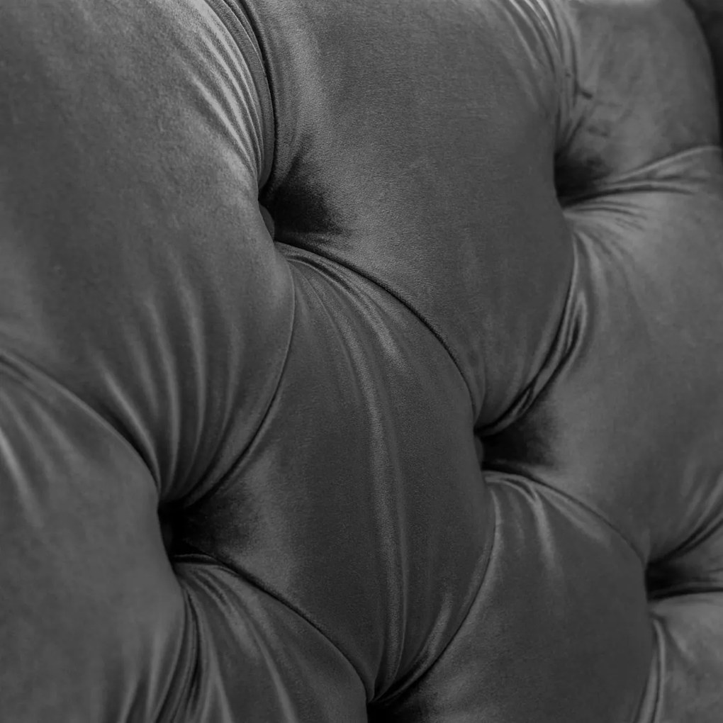 KRESLO UŠIAK BRUNO 2 CHESTERFIELD ROYAL VELVET 214