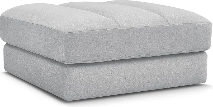 Svetlosivá zamatová podnožka Sierra – Bobochic Paris