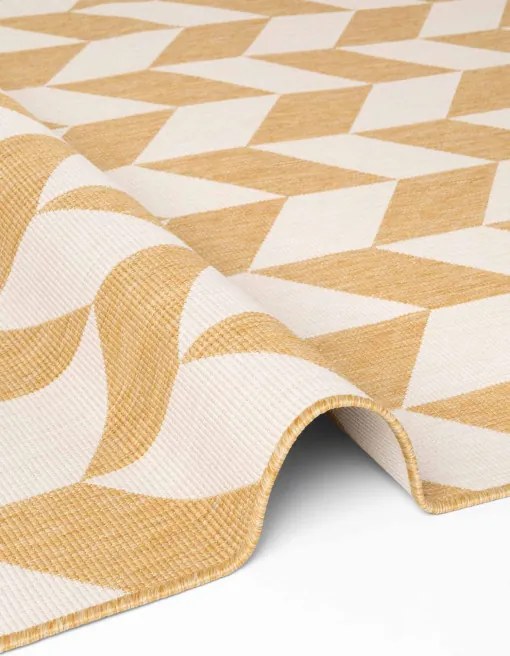 Koberec Ted Baker Haringey Terrick žltý / biely