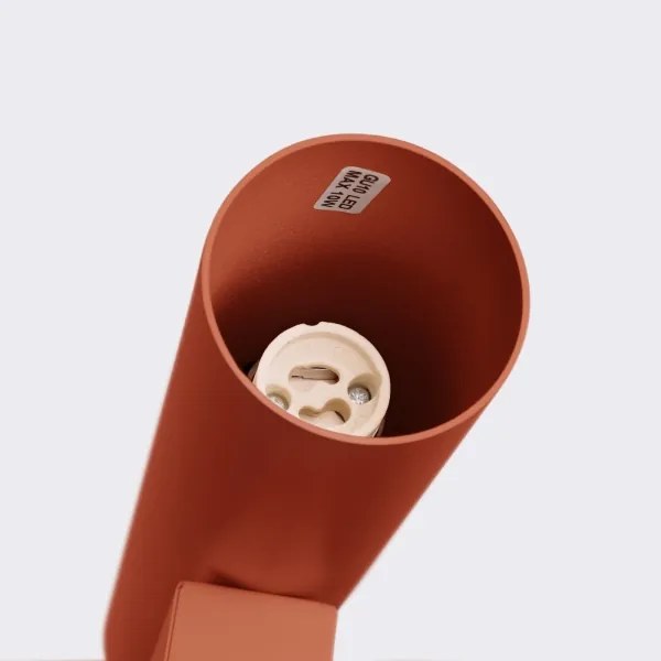 Sollux SL.1493 - Nástenné svietidlo LAGOS 2xGU10/10W/230V červená