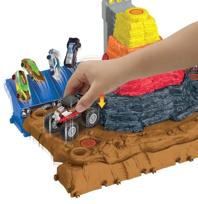 HW MONSTER TRUCKS ARÉNA: BONE SHAKER FINÁLE HERNÝ SET