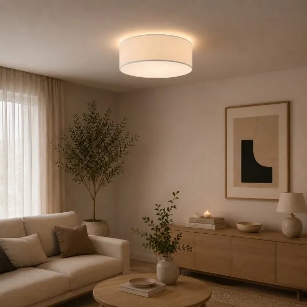 BRILAGI - Stropné svietidlo SIRIJA MODERN 4xE27/60W/230V priemer 45 cm krémové