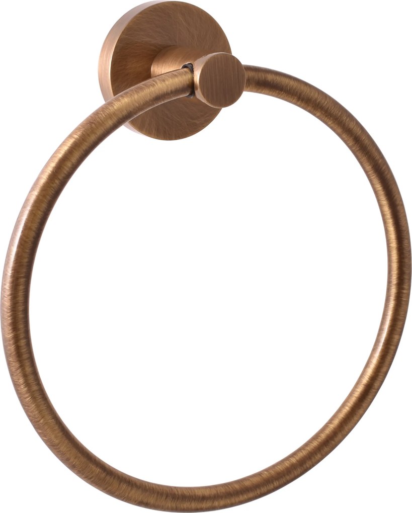Slezák - RAV Kruh na uteráky COLORADO - COA0104SM, Stará mosadz (Bronz)