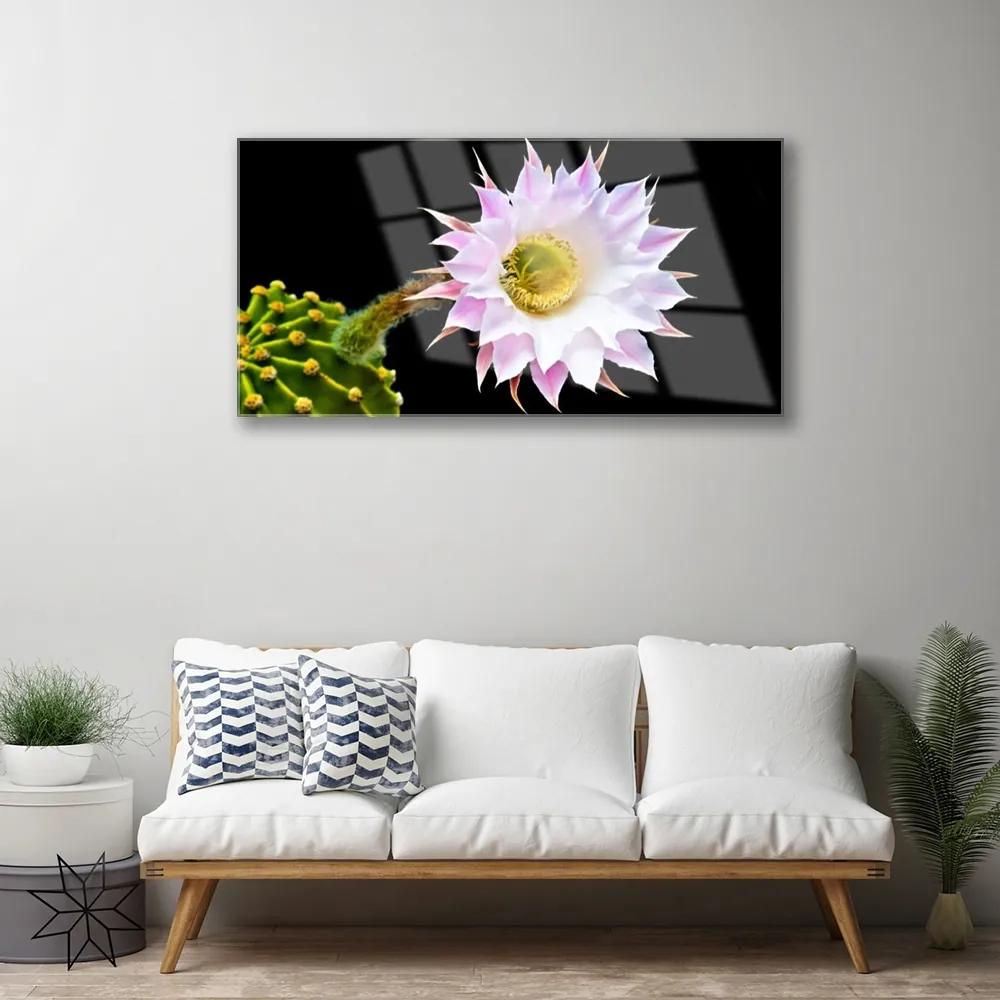 Obraz na skle Kvet 140x70 cm