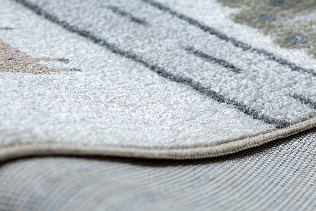 Koberec BONO 8283 krémovo-sivý, Cesty