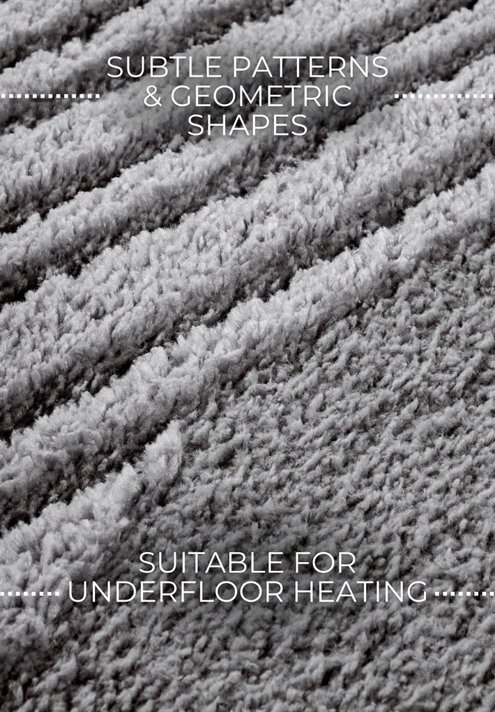 Kusový koberec Gallery 106088 Light Grey z kolekcie Elle, 120x170, šedá, obývacia izba, ELLE Decoration