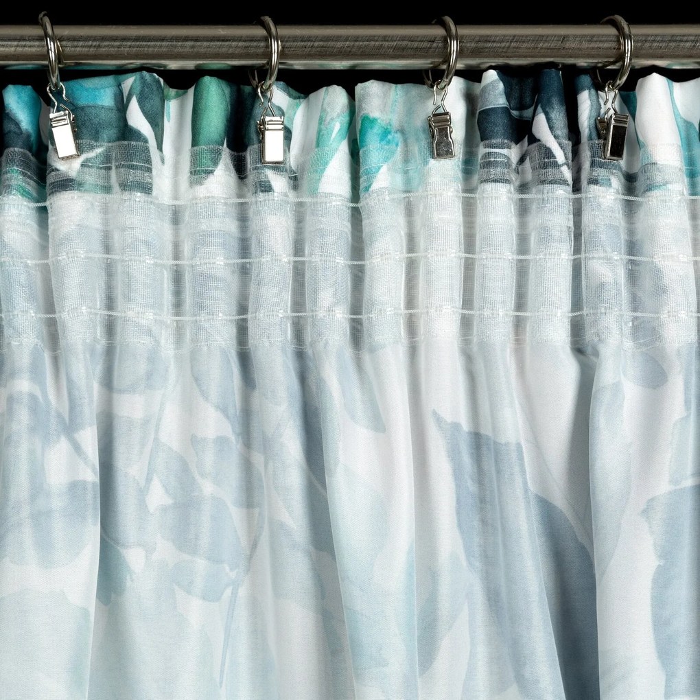 ZÁVES NA PÁSKE ADELINE 140X270 CM LISTY