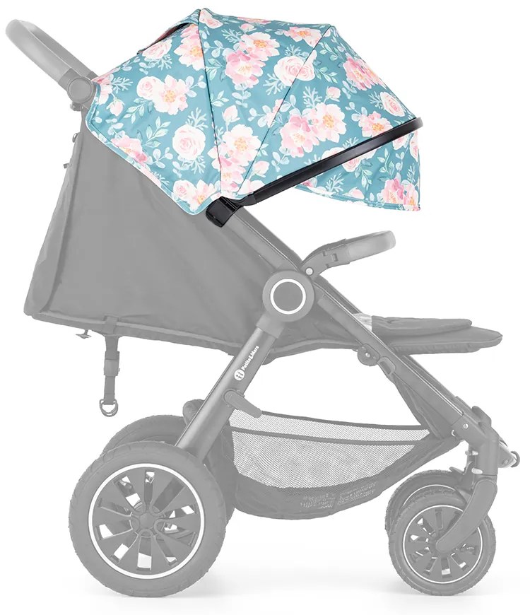 PETITE&MARS strieška na kočík Street+ limited 100 roses