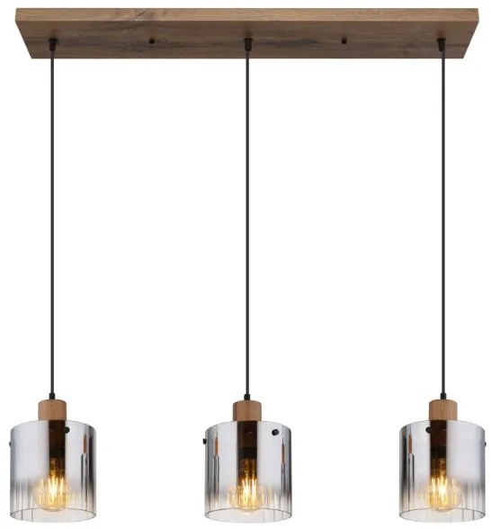 Globo 15915-3H - Závesný luster UNDERWOOD 3xE27/60W/230V