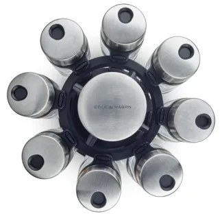 Cole&Mason - Otočný stojan s koreničkami MASTER 17 ks