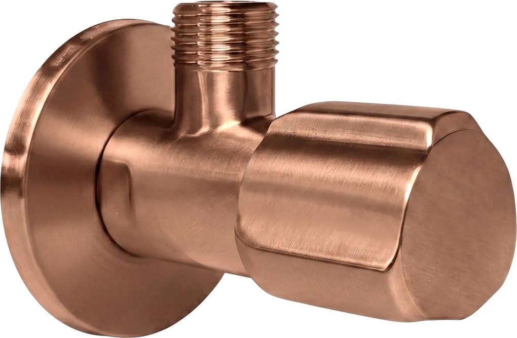 Rea Rea, rohový ventil 1/2" x 3/8", medená matná, REA-03613