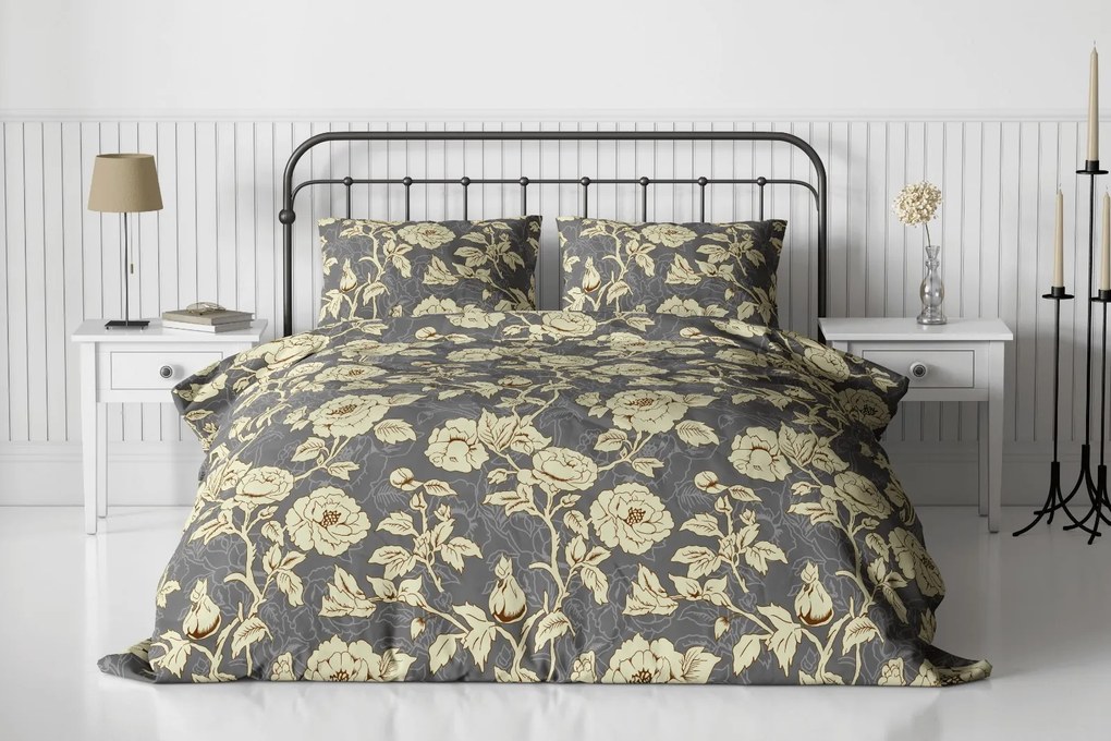 Flanelové obliečky LUXFLOWER sivé Rozmer obliečky: 70 x 90 cm | 140 x 200 cm