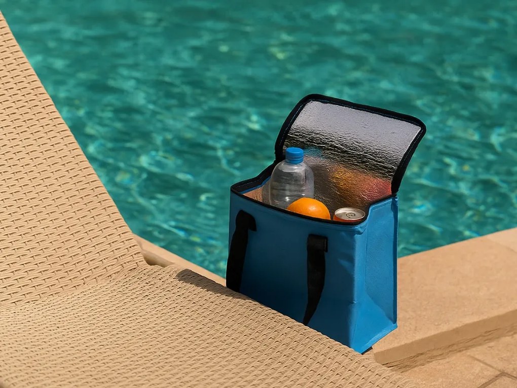 Modrá chladiaca taška COOLER 12l