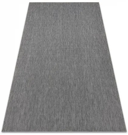 Koberec SISAL FLAT 48663/920 antracit HLADKÝ Veľkosť: 80x150 cm