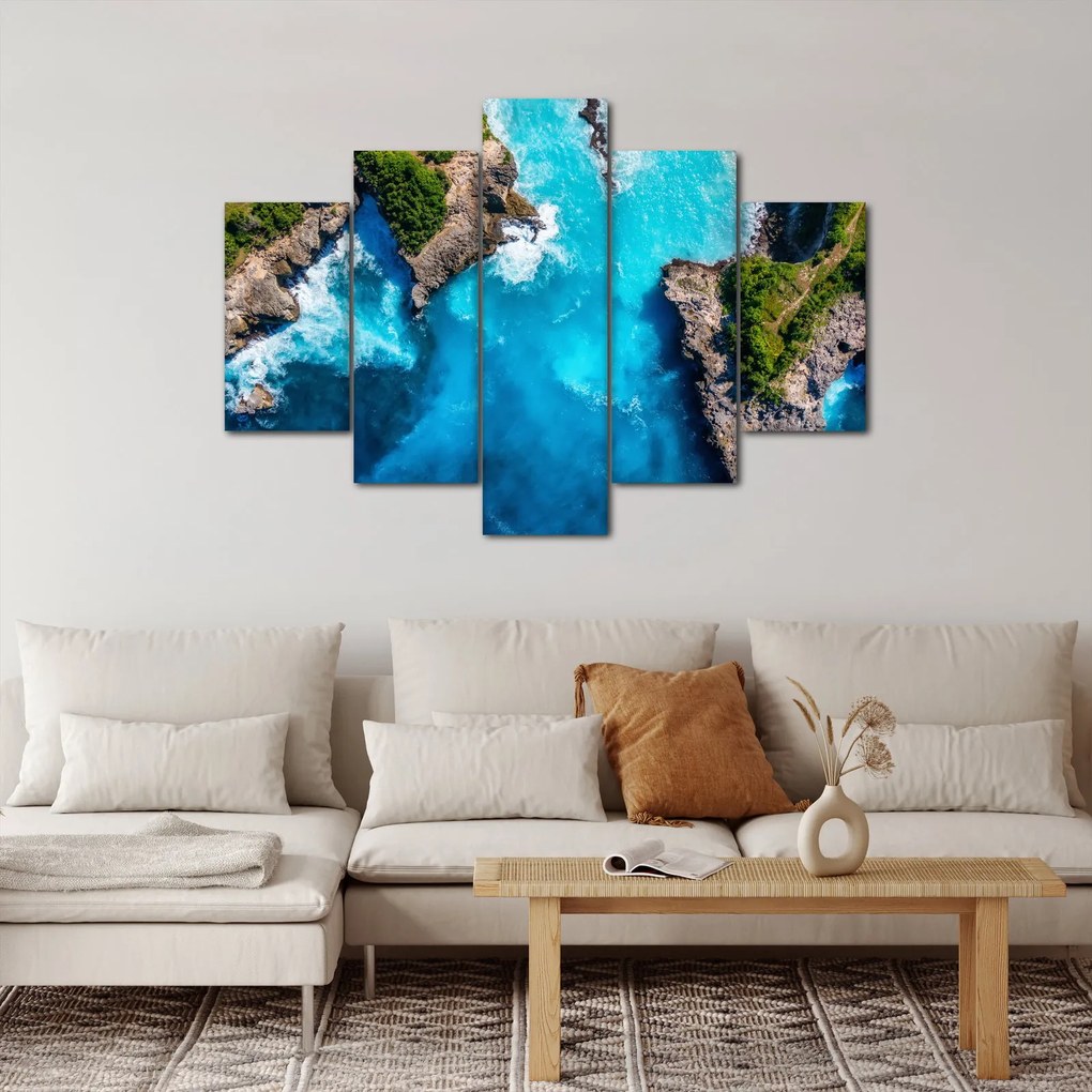 Obraz - Zátoka na Bali (150x105 cm)