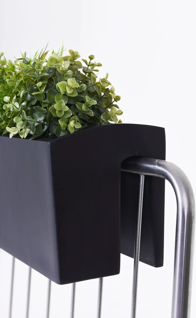 Balkónový hrantík BALKONA CLASSIC, sklolaminát, šírka 60 cm, antracit