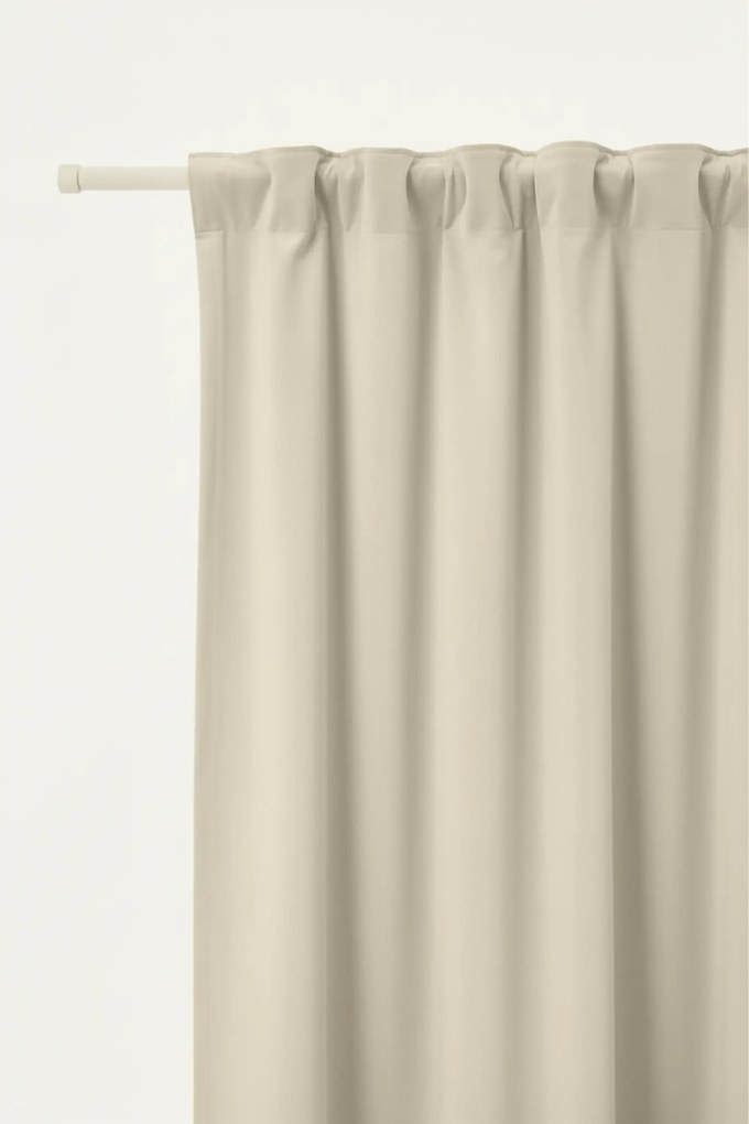 Velúrový záves SOFT VELVET krémový 140x250 cm