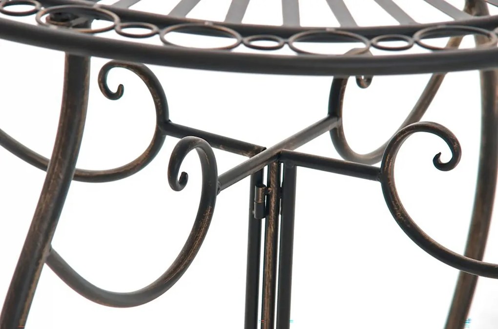 Kovový stôl Indra - Bronzová