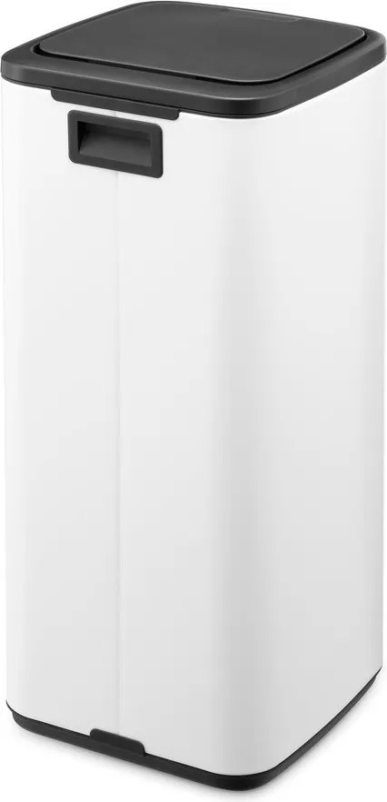 Biely dotykový oceľový odpadkový kôš 30 l Bo Touch – Brabantia
