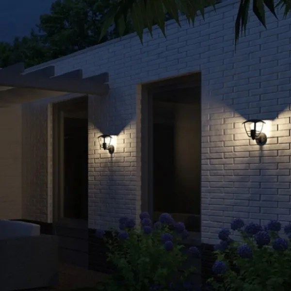 Philips 15380/30/16 - Vonkajšie nástenné svietidlo MYGARDEN CREEK 15380/30/16 1xE27/60W/230V