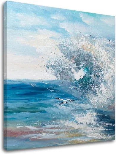 Obraz na plátne MORSKÉ VLNY 1 dielny XOBCHZH6279E1