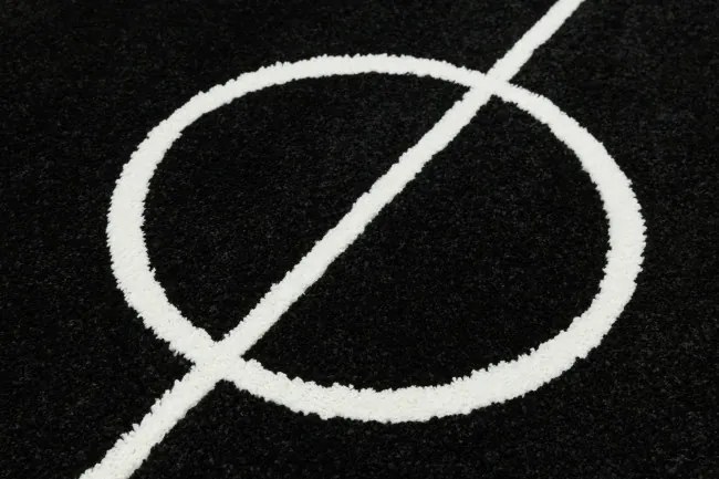 Koberec Lima 6333B čierny / biely