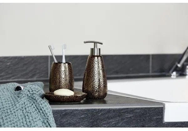 WENKO 69109800 - Kúpeľňová sada MARRAKESH 12,5x41 cm hnedá