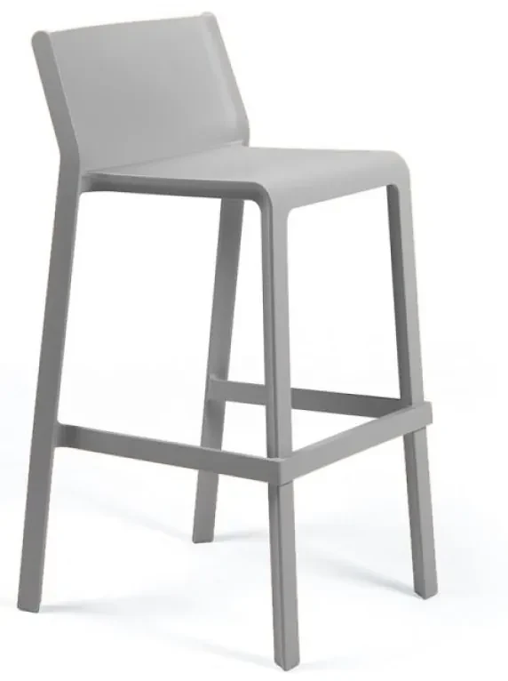 TRILL STOOL záhradná barová stolička bez podrúčok agave