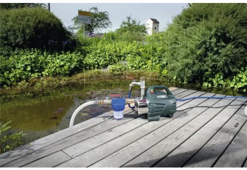 Záhradné čerpadlo Metabo P 4500 INOX
