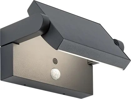 Brilagi LED solárne nástenné svietidlo s čidlom ANKLE LED/10W/3,7V 3000K IP65