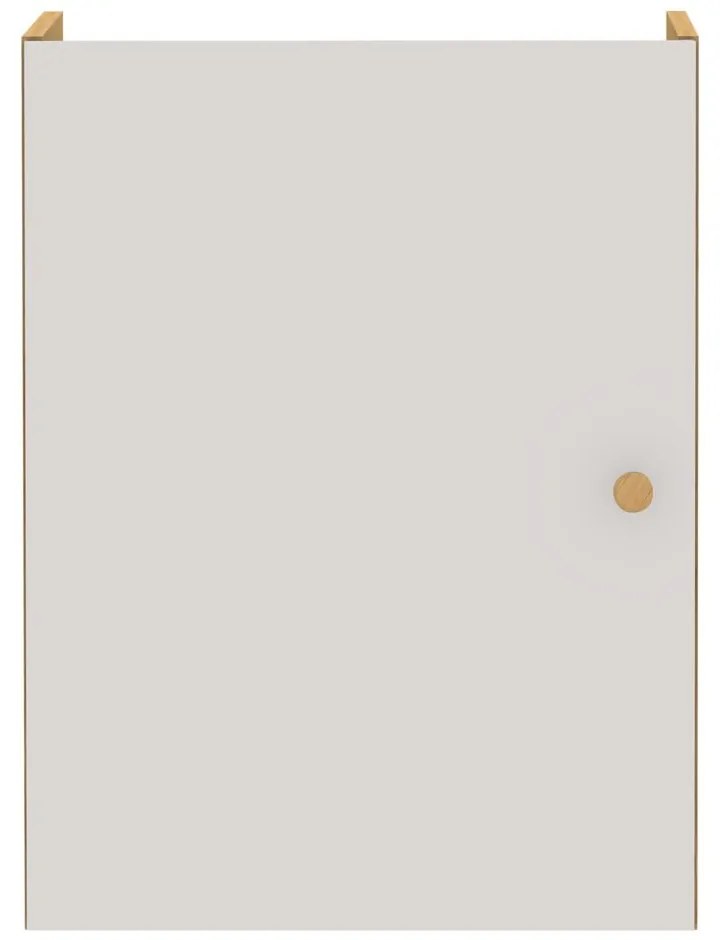 Sivý modulárny policový systém 33x43.5 cm Z Cube - Tenzo