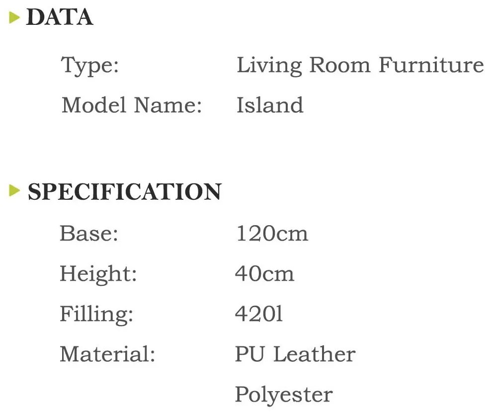 Sedací Vak INTERMEDIC Island  - NC05 - Fialová (Polyester)