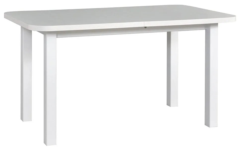 Rozkladací stôl Logan 80 x 140/180 II L, Morenie: biela - L